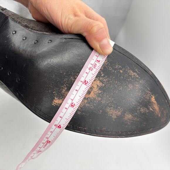 Vintage Dan Post Exotic Ostrich Western Boots Snip Toe Men\'s 11 D main image 10